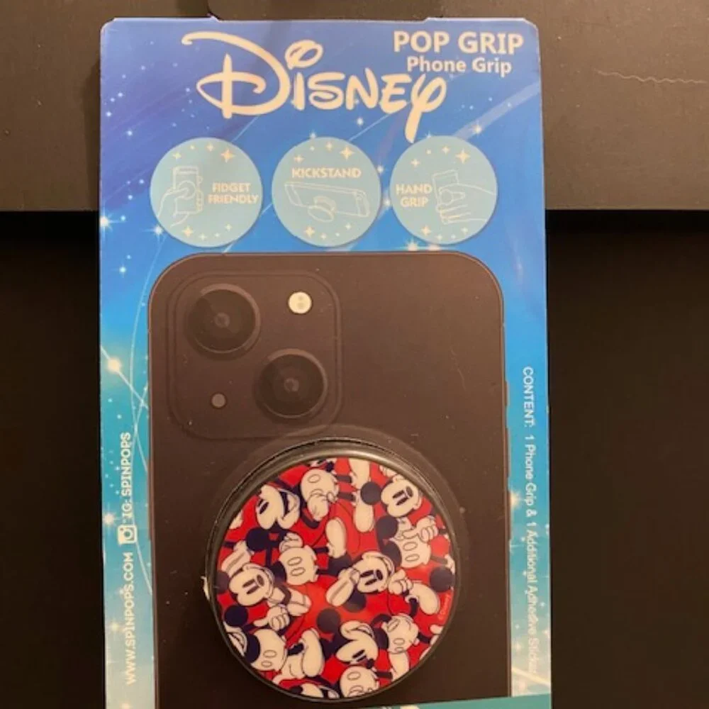 Disney Mickey Mouse Phone Pop Grip